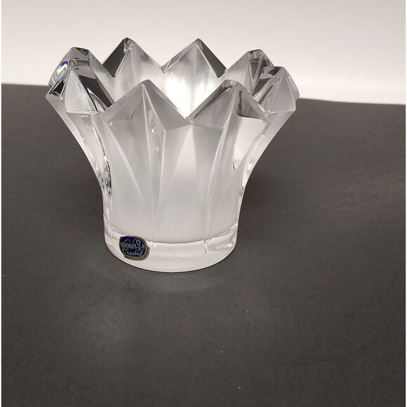 Mikasa Bohemia Crystal Frosted Votive Candle Holder - Picture 2 of 5